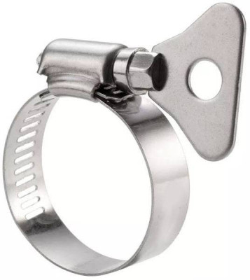 Хомут бабочка 10-19мм 9мм бабочка металл