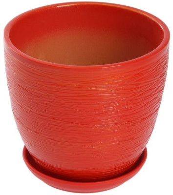 Кашпо с подставкой 2,5л Красноватик