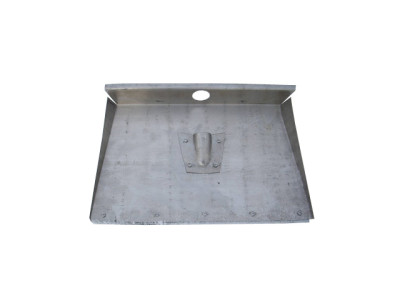 Лопата снеговая алюминиевая 500*375