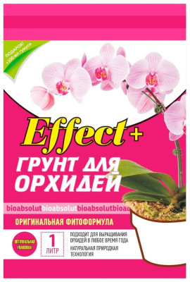 Грунт Effect+ для орхидей класс + гумус 1л