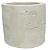 Кашпо Цилиндр белое