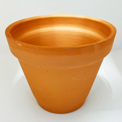 Горшок Цветочный 13*15см 1,2л терракот керамика Кунгур