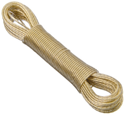 Шнур с металлической жилой крученый 20мх3мм ВЕСЕЛЫЙ РОДЖЕР
