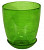 Горшок с подд. №1 крш.зел.мат./С 93-024