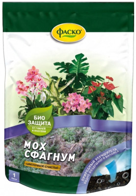 Сфагнум мох 1л Цветочное счастье