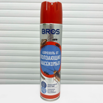 BROS Аэрозоль от ползающих насекомых 400мл (2)