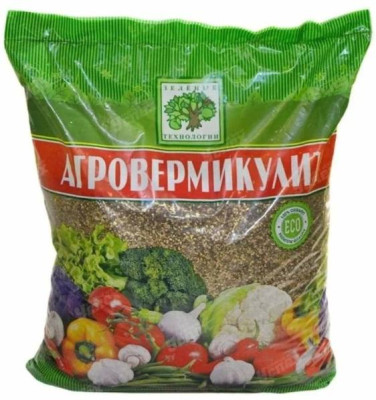 Вермикулит 20л золотистый Агровермикулит