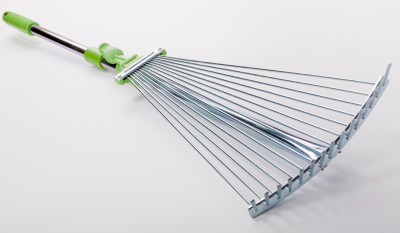 Грабли веерные раздвижные телескопические15 зубьев 0231-6