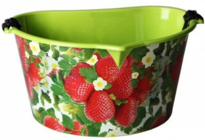 Емкость для сбора ягод 3л Клубничка М4690