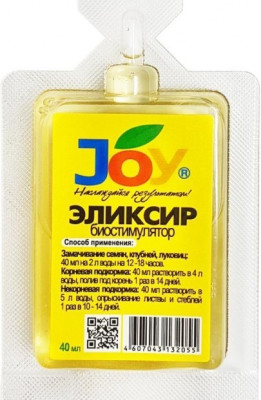 Эликсир биостимулятор 40мл монодоза JOY