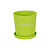 Горшок для цветов Триумф 1,2л М4947 зеленый