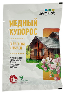 Медный купорос, РП 100г Август Медный купорос, РП 100г Август