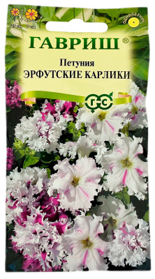 Петуния многоцветковая ЭРФУТСКИЕ КАРЛИКИ смесь ГАВРИШ