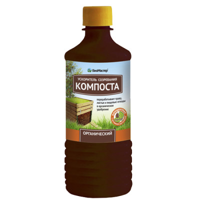 Ускоритель созревания компоста биологический 500г Биомастер