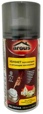 Аэрозоль ARGUS ФОГГЕР от насекомых 150мл Аэрозоль ARGUS ФОГГЕР от насекомых 150мл