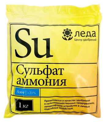 Сульфат аммония Su 1кг Леда Сульфат аммония Su 1кг Леда