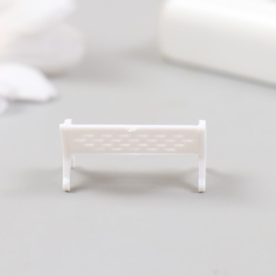 Фигурка для флорариума Скамеечка пластик 9544537