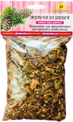 Мульча из шишек 0,5л Биоабсолют