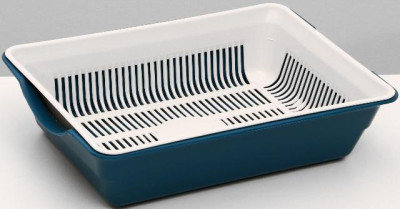 Лоток с сеткой №4 для животных Атлантис Пласт