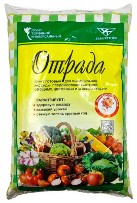Грунт Удмуртторф 10л Отрада