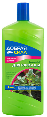 Добрая Сила удобрение 1л для рассады