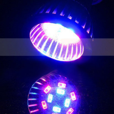 Лампа для растений Био Фито 15W 12 кр. + 6 син. 660nm 450nm E27