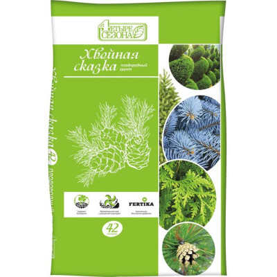 Грунт Четыре сезона 42,0л Хвойная сказка