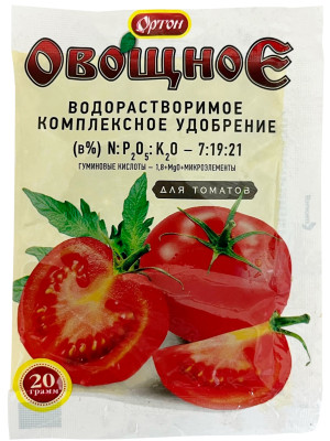 Ортон удобрение овощное для томатов 20г