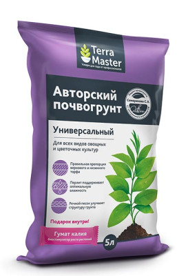 Грунт ТерраМастер универсальный 5л БиоМастер