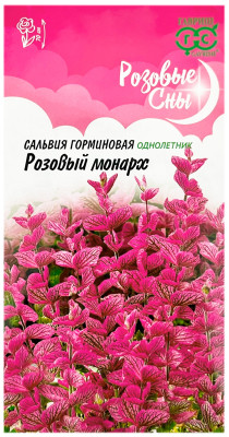 Сальвия горминовая РОЗОВЫЙ МОНАРХ ГАВРИШ