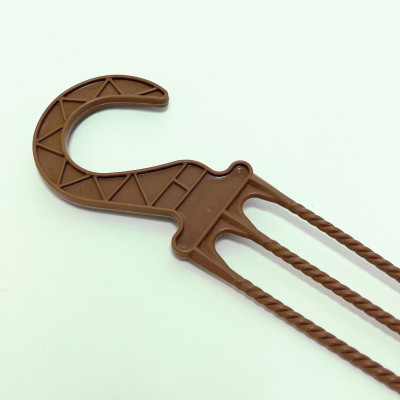 Подвес для кашпо пластмассовый 45см терракот