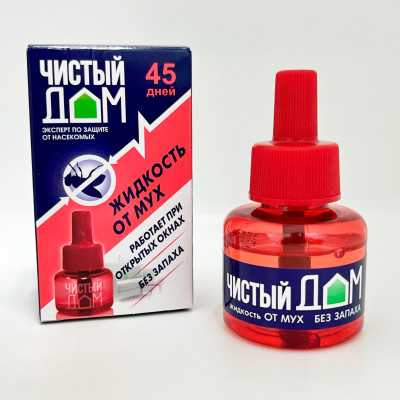 Жидкость от мух на 45 дней Чистый Дом (2)