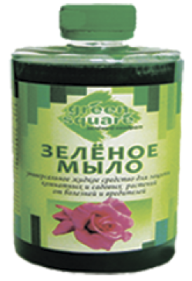 Мыло зеленое 200мл Зеленый квадрат Ево-Семена