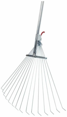 Грабли веерные 15 зубьев прутковые раздвижные с/ч HG1191