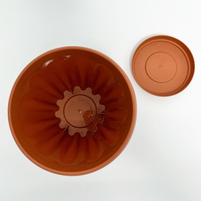 Горшок для цветов Знатный 1л терракот