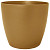 Горшок для цветов Матильда 20*18 с подст. бронзовый